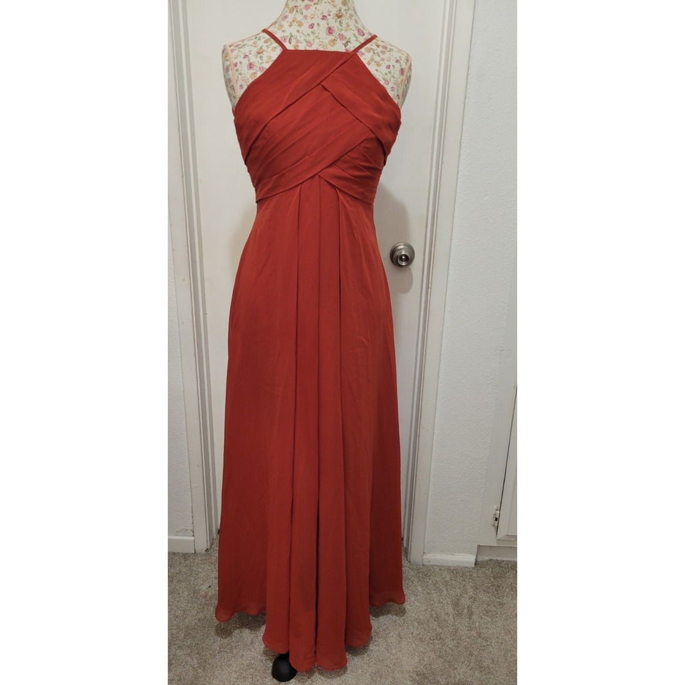Azazie Junior Chiffon Bridesmaid Party Special Event Garden Formal Dress J12